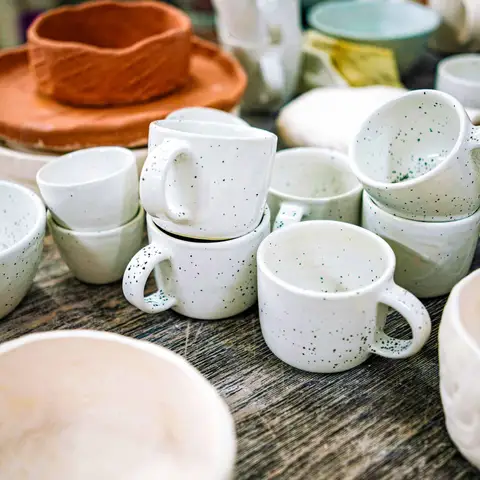 Once your pieces dry up, they can be couriered to you. (Add On)